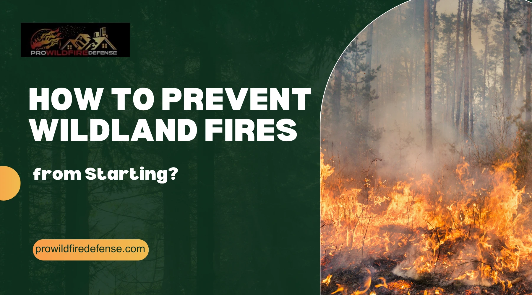 How To Prevent Wildland Fires from Starting