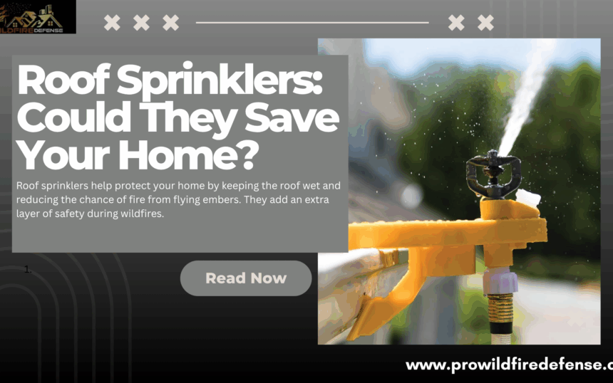 Roof Sprinklers: Could They Save Your Home